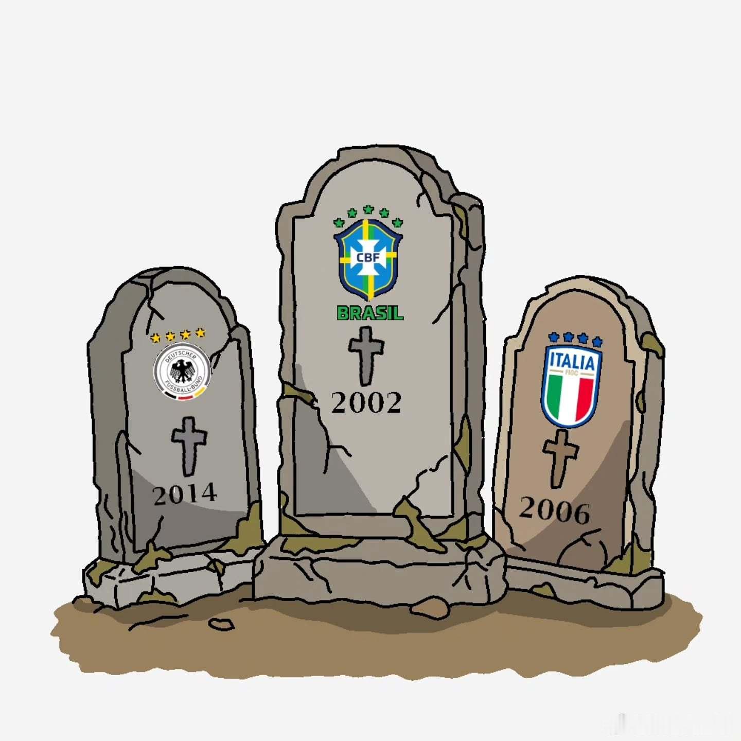 「⭐⭐⭐⭐+」俱樂部，你們需要努力了🇧🇷🇩🇪🇮🇹 