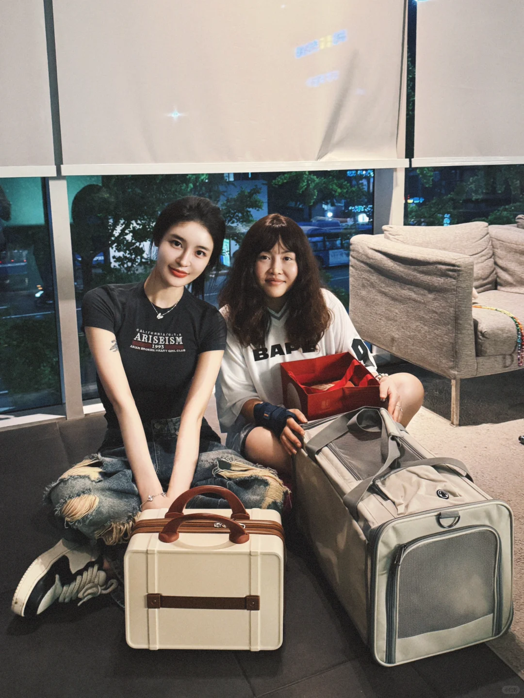 带两只宝宝来韩国啦🇰🇷