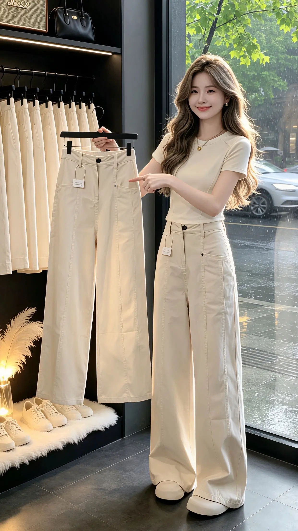 女生不费力的夏季穿搭 百搭神裤人手一条 显瘦显高显腿长裤子 一眼就心动...