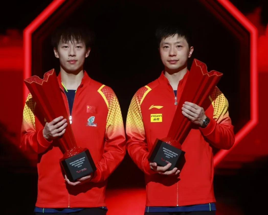马龙/林高远混双世界飙升71位，排名第五！
2024国际乒联第12周混双排名：
