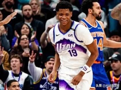 贝利兑现天赋了

据美媒体统计，爵士新秀贝利3月份至今场均21.2分，三项命中率