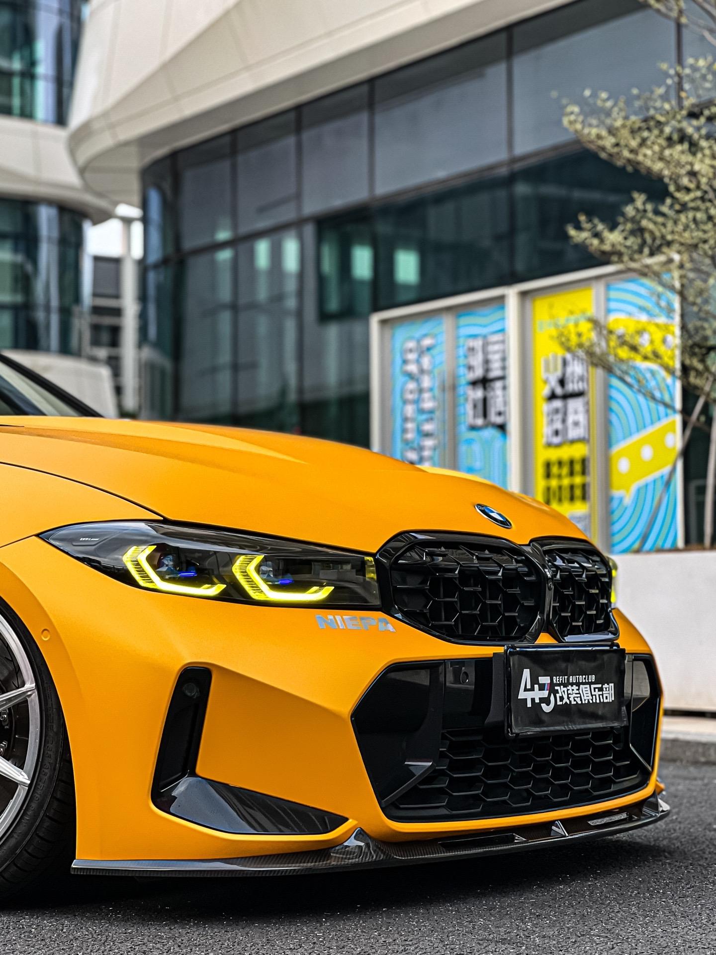 放眼当下三系真的不快、但我一定要让他帅！Yellow BMW喜欢嘛