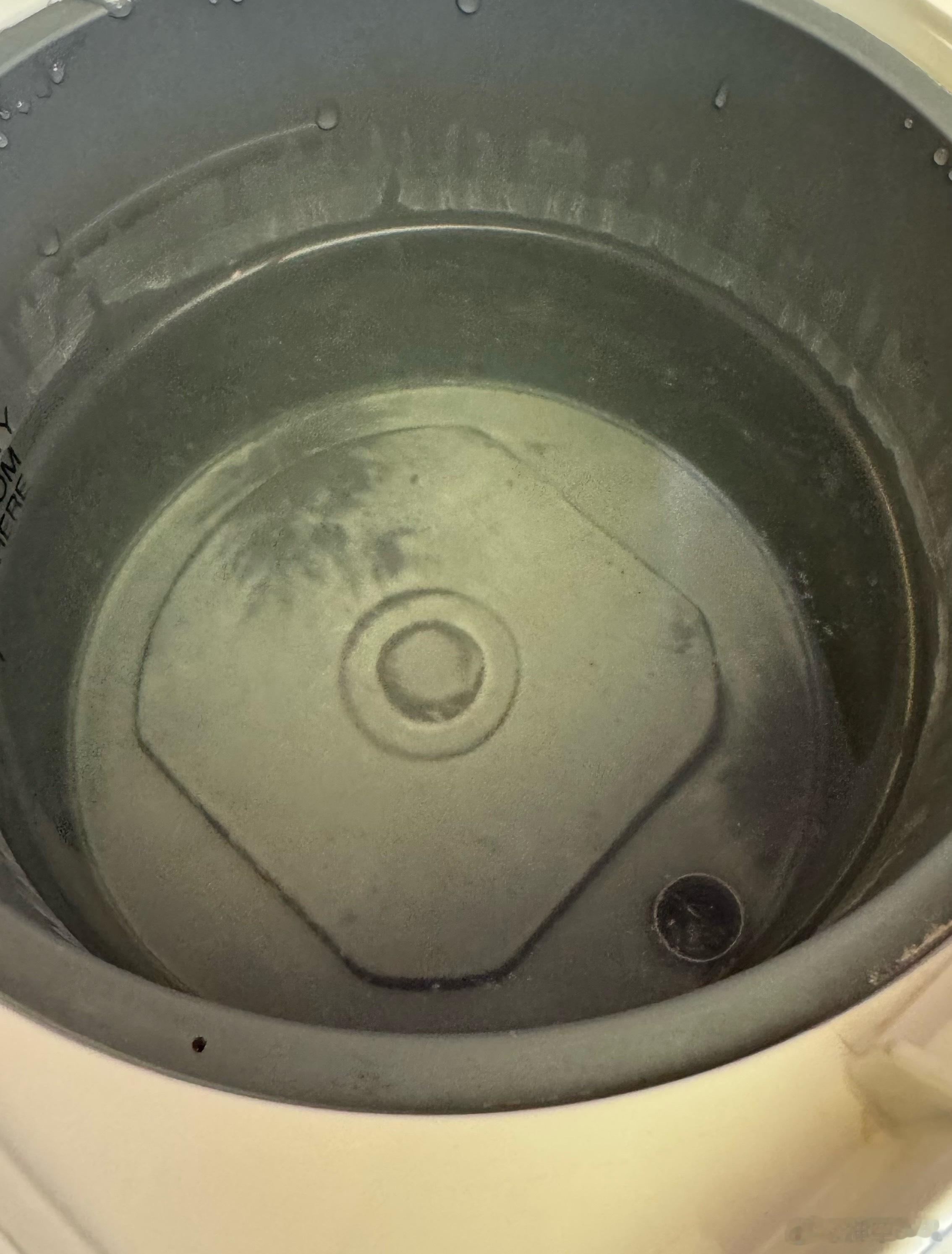 洛杉矶的水质特别恐怖。家里人烧热水忘了用纯净水，直接用了自来水。结果，看看这一壶