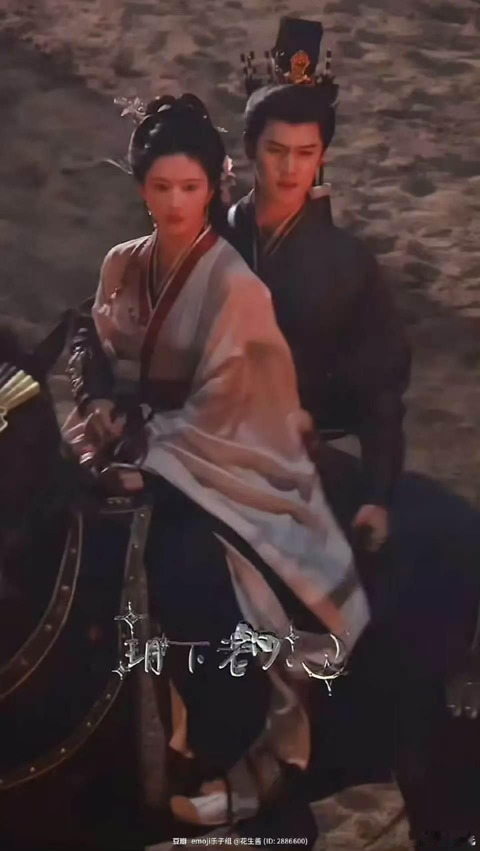 还以为骑马的是刘亦菲刘些宁幻视刘亦菲 梦幻又唯美的骑马镜头，自带电影质感，温柔又