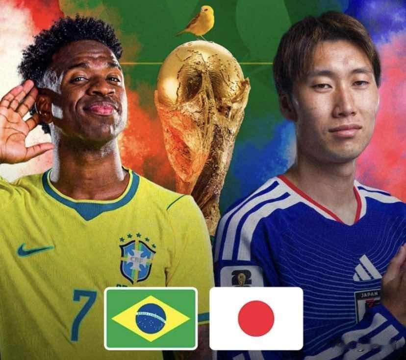随着美加墨世界杯日本队1:1战平法国，日本队也做出了选择，在法国和巴西之间选择了