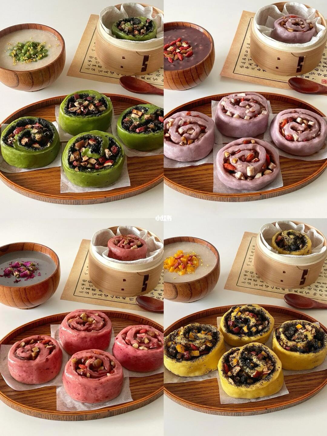 馒门万岁合集🫘养生又美味的气血馒头们🥯