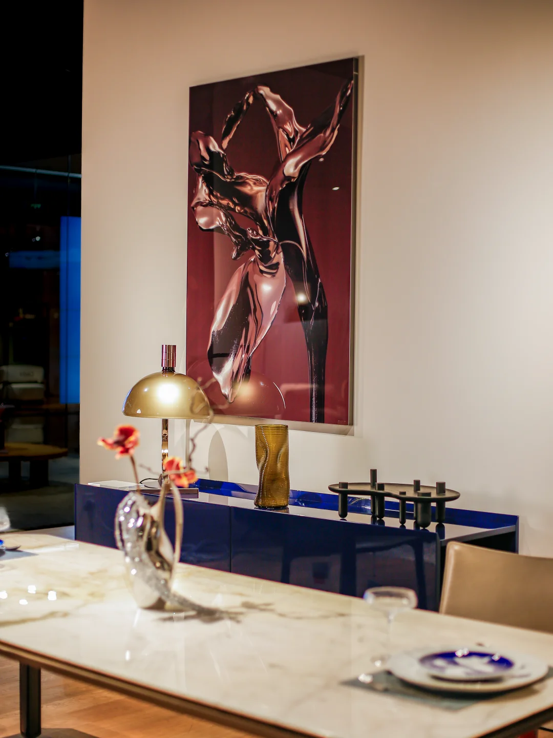 Cassina广州展厅新视角 | 画廊里的餐厅空间