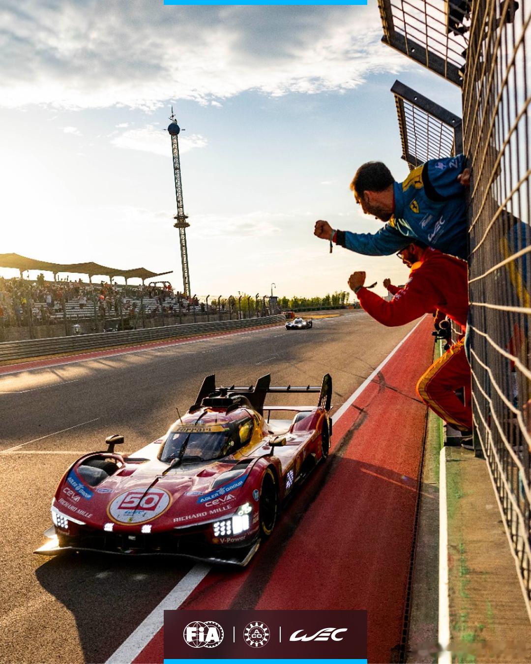 🇺🇸🏆 冠 军 🏆🇺🇸法拉利在 COTA 赛道举行的 FIA 世界耐