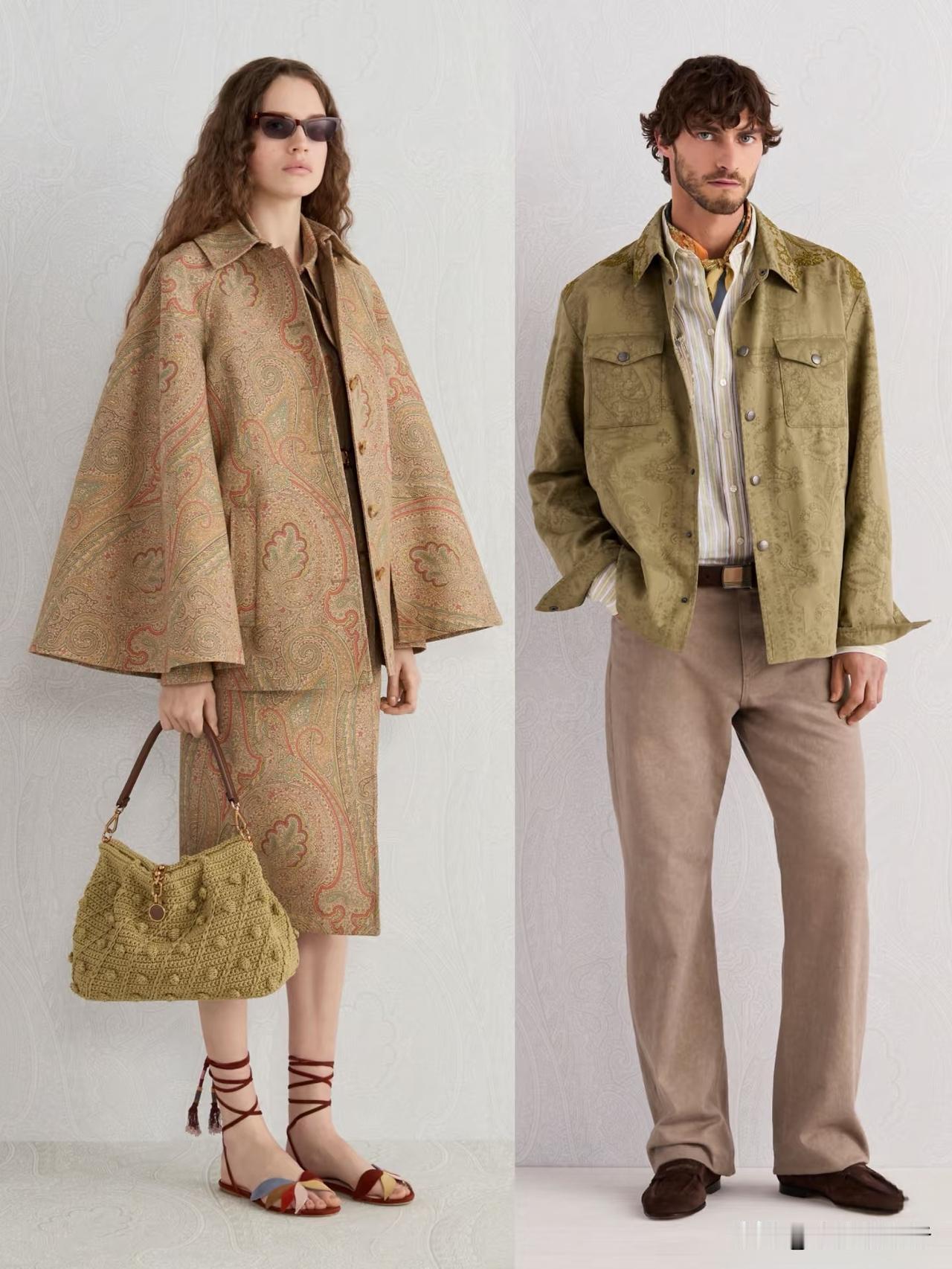 Etro 27早春｜野性波西米亚归于温柔极简，你还爱吗✨
 
熟悉Etro的人，