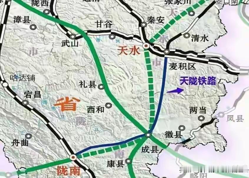 家人们，甘肃铁路格局要重新洗牌了！
 
以前一提甘肃铁路枢纽，所有人第一反应就是