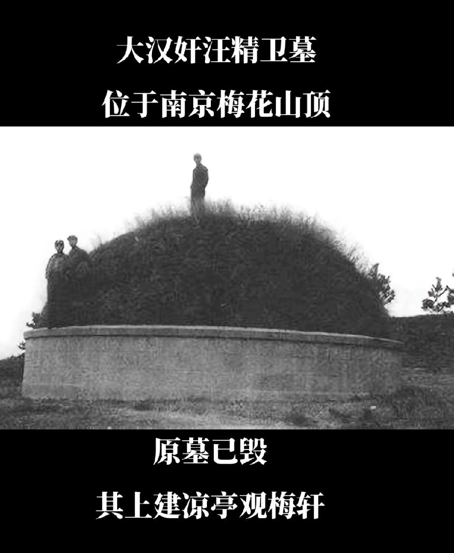 汪精卫死后，其妻子陈璧君为护他尸骨周全，往坟中灌了整整5吨碎钢铁，浇筑成坚不可摧