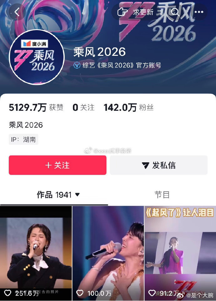曾沛慈第一次进个喜前三乘风官抖历史最高点赞！曾沛慈独占两席，首进前三太争气乘风唯