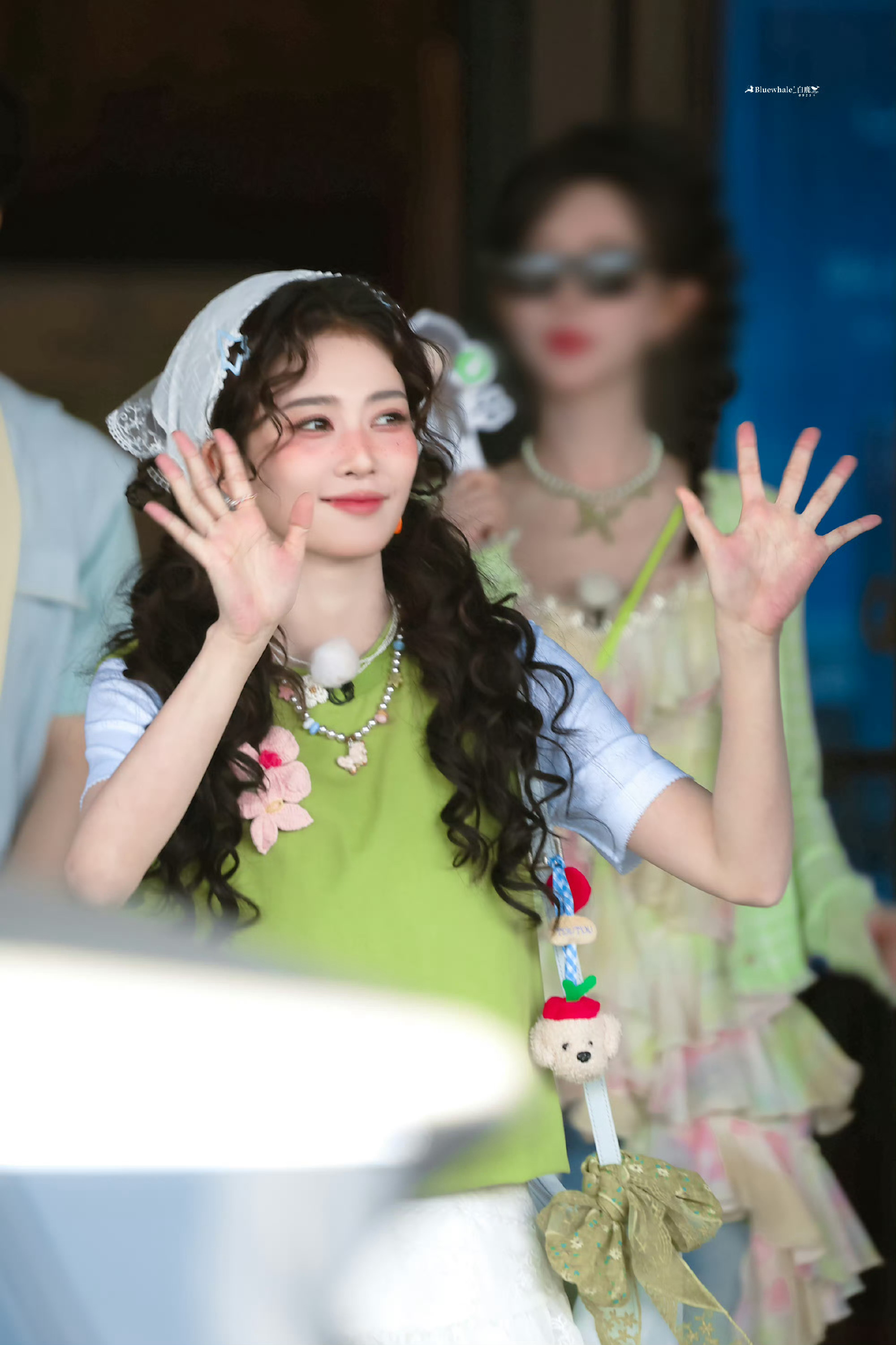 奔跑吧路透   法式田园少女  好可耐啊啊啊啊 