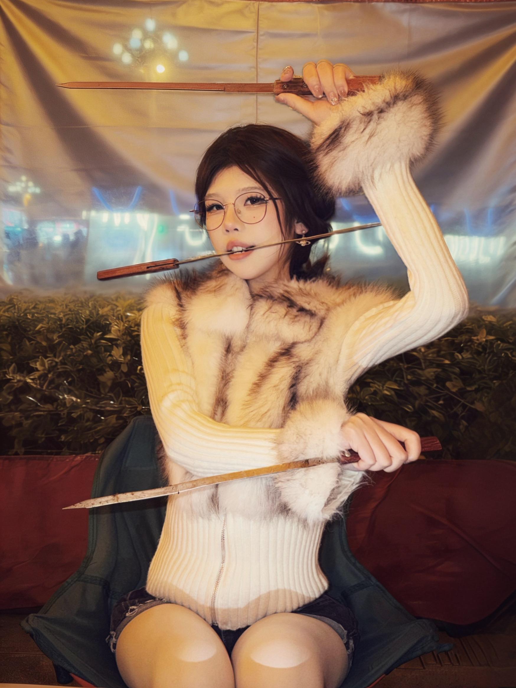 三刀流。 心中无男人 拔刀自然神