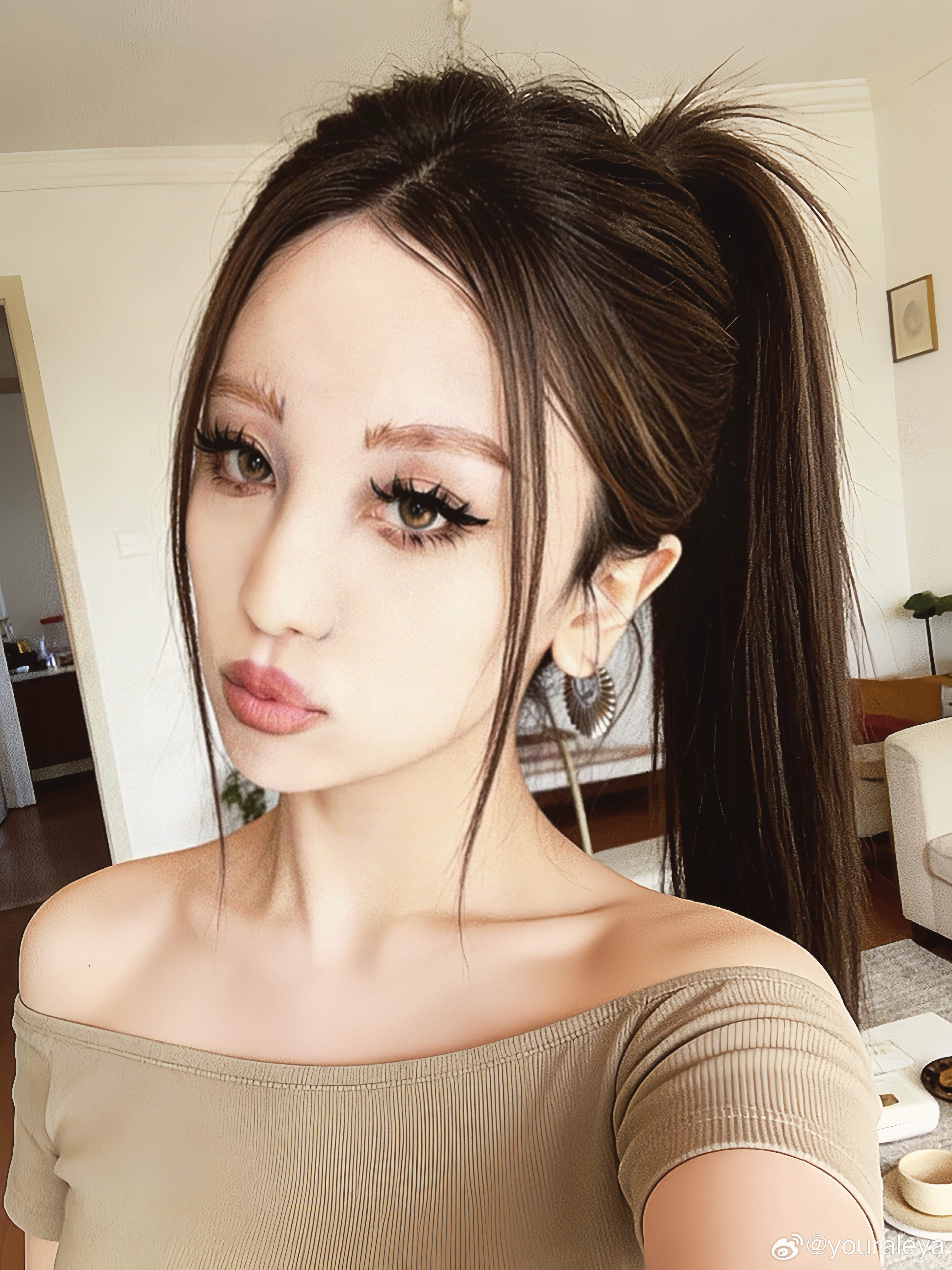 美瞳日常分享日常妆