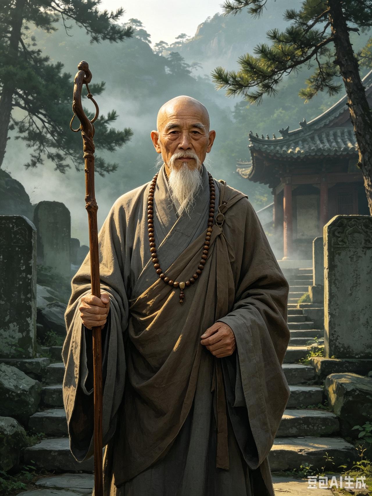 施主且住，老衲有一言相告。

你瞧那市井间，锦袍玉带者，腹中或空如敝簋；朱门绣户