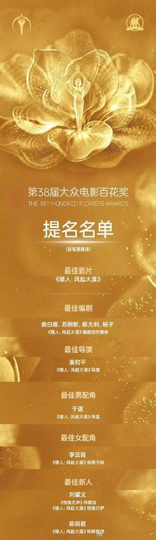 镖人环吴京提名百花奖镖人环吴京提名 俞白眉都能提名最佳编剧，吴京提名不了最佳男主