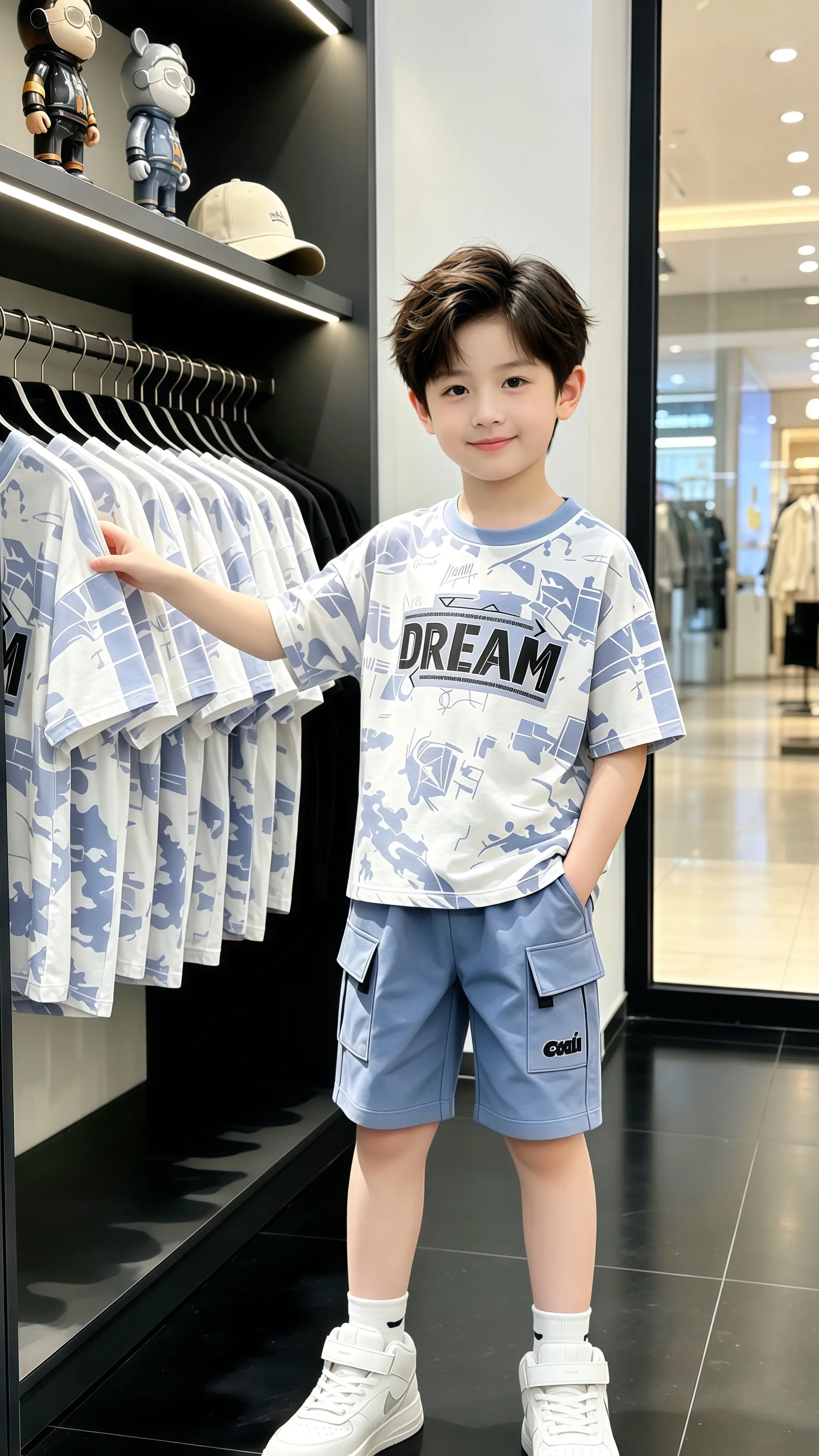 高品质童装  童裝儿童松弛感穿搭 童装气质套装 高品质童装