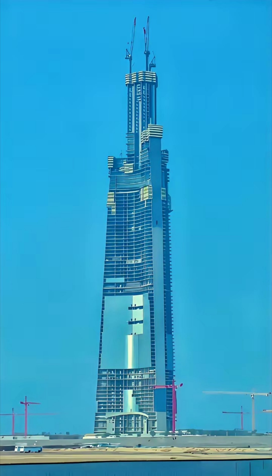 828米的迪拜塔将很快就要把“世界第一高楼”的宝座让位了！沙特阿拉伯吉达塔，设计
