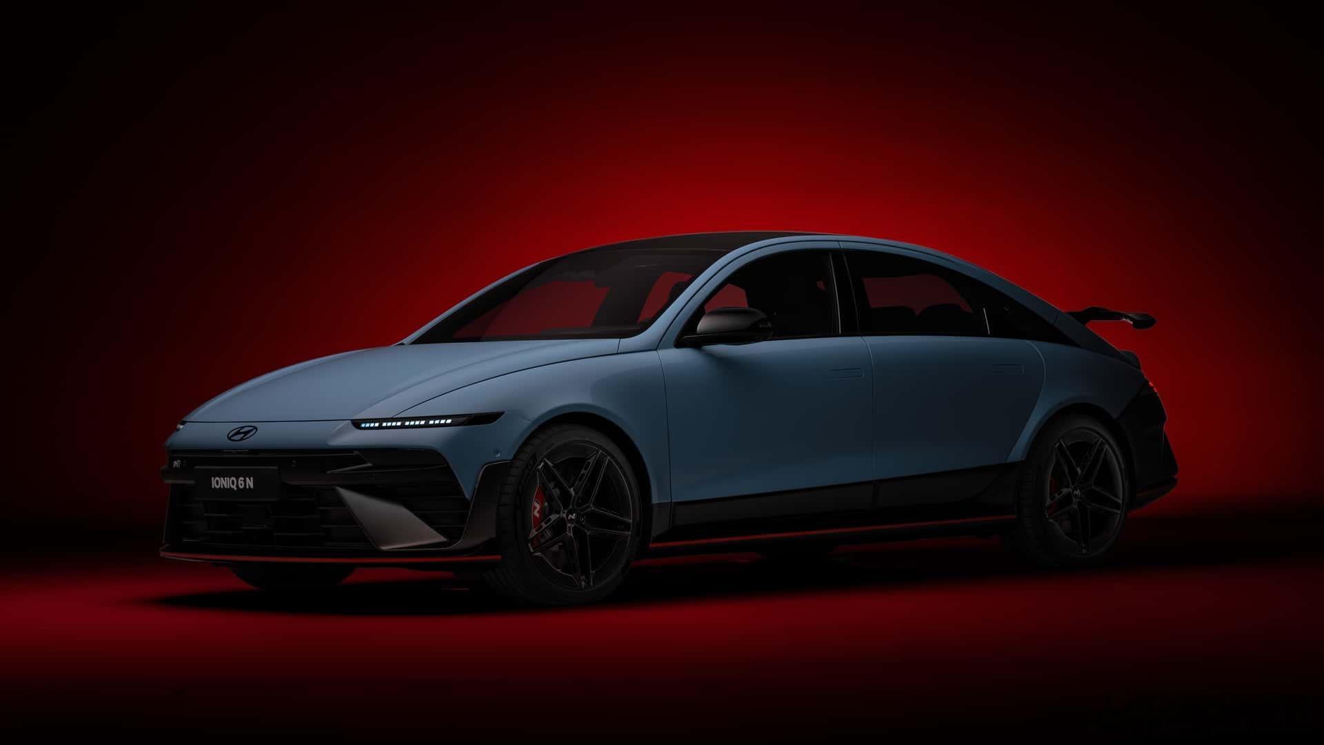 现代IONIQ 6 N前后双电机+四驱常规600多马力，超增压模式650马力IO