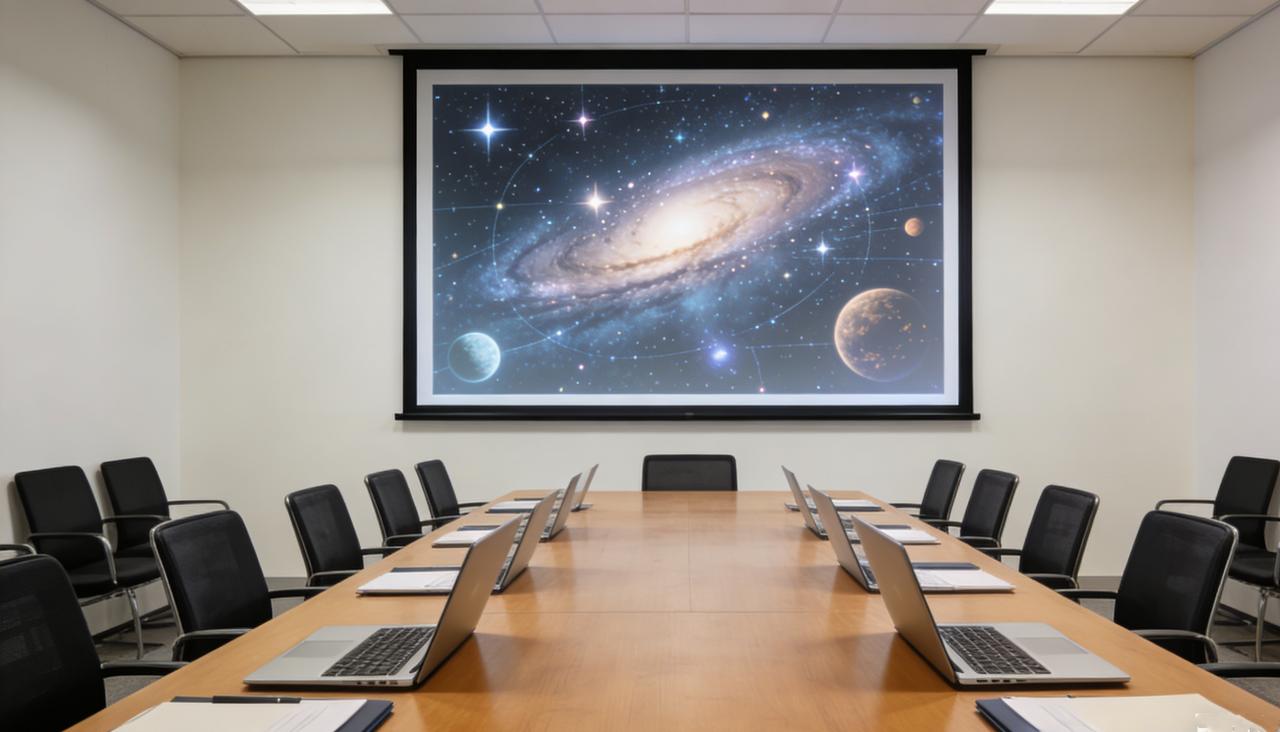 老板宣布引进“元宇宙办公系统”，发下VR眼镜让体验。
戴上后，我工位的隔板变成了