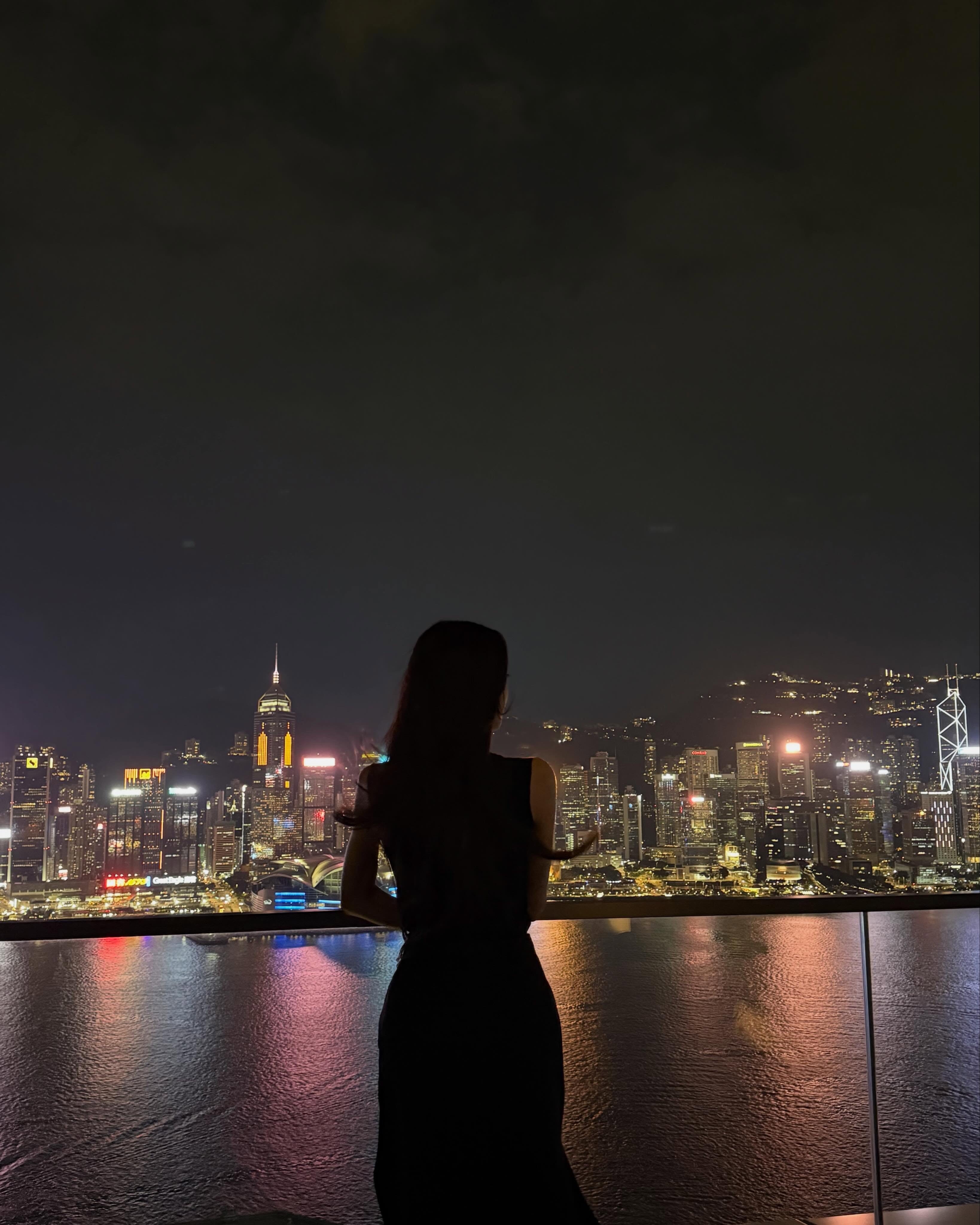申有娜更新香港夜景🌃 
