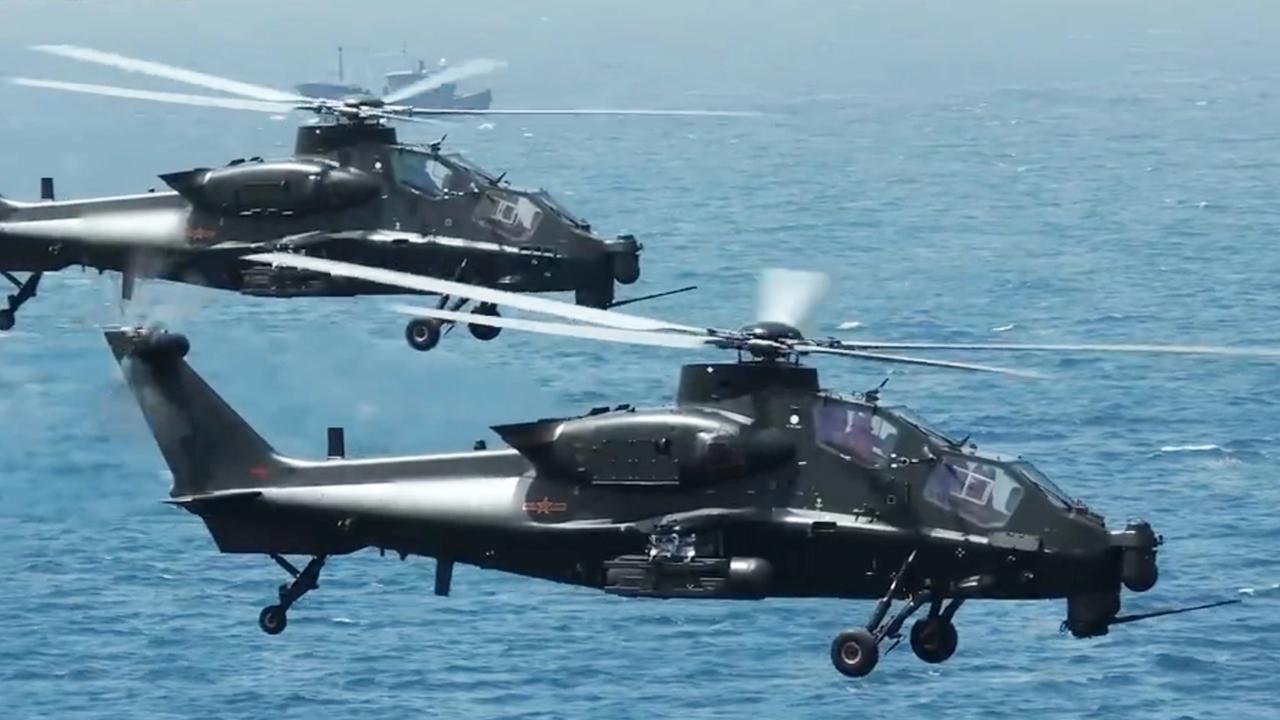 为什么要用直-10对非法过航台湾海峡的美军驱逐舰进行跟监警戒？

前几天美国海军