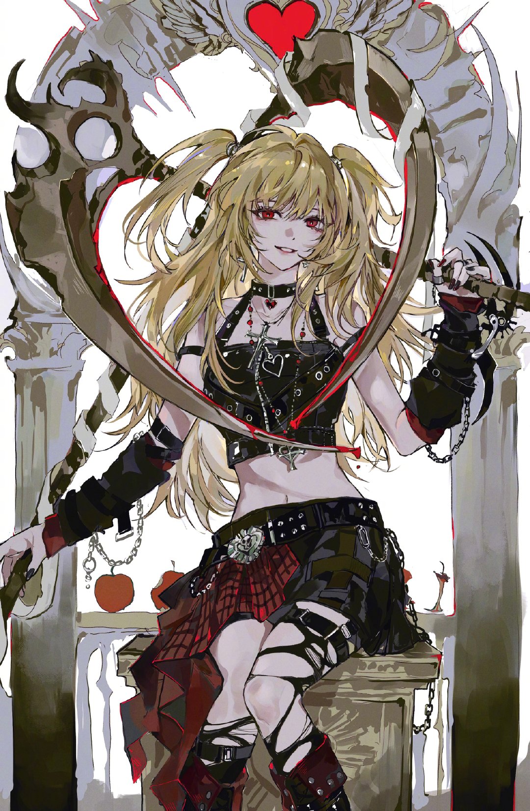 死亡笔记 弥海砂（绘：흐아악）亚比辣妹真的美翻了