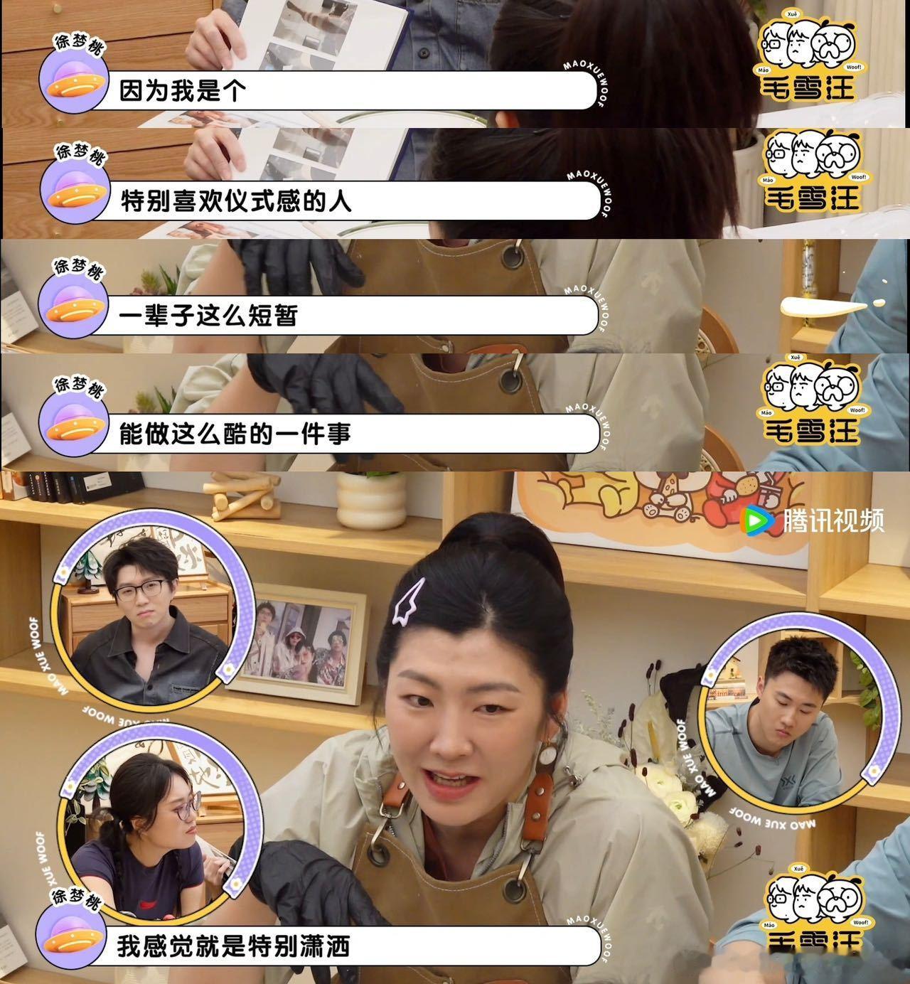 徐梦桃谈退役仪式王心迪佩服徐梦桃的纯粹毛雪汪 徐梦桃说自己用35年只做一件事，成