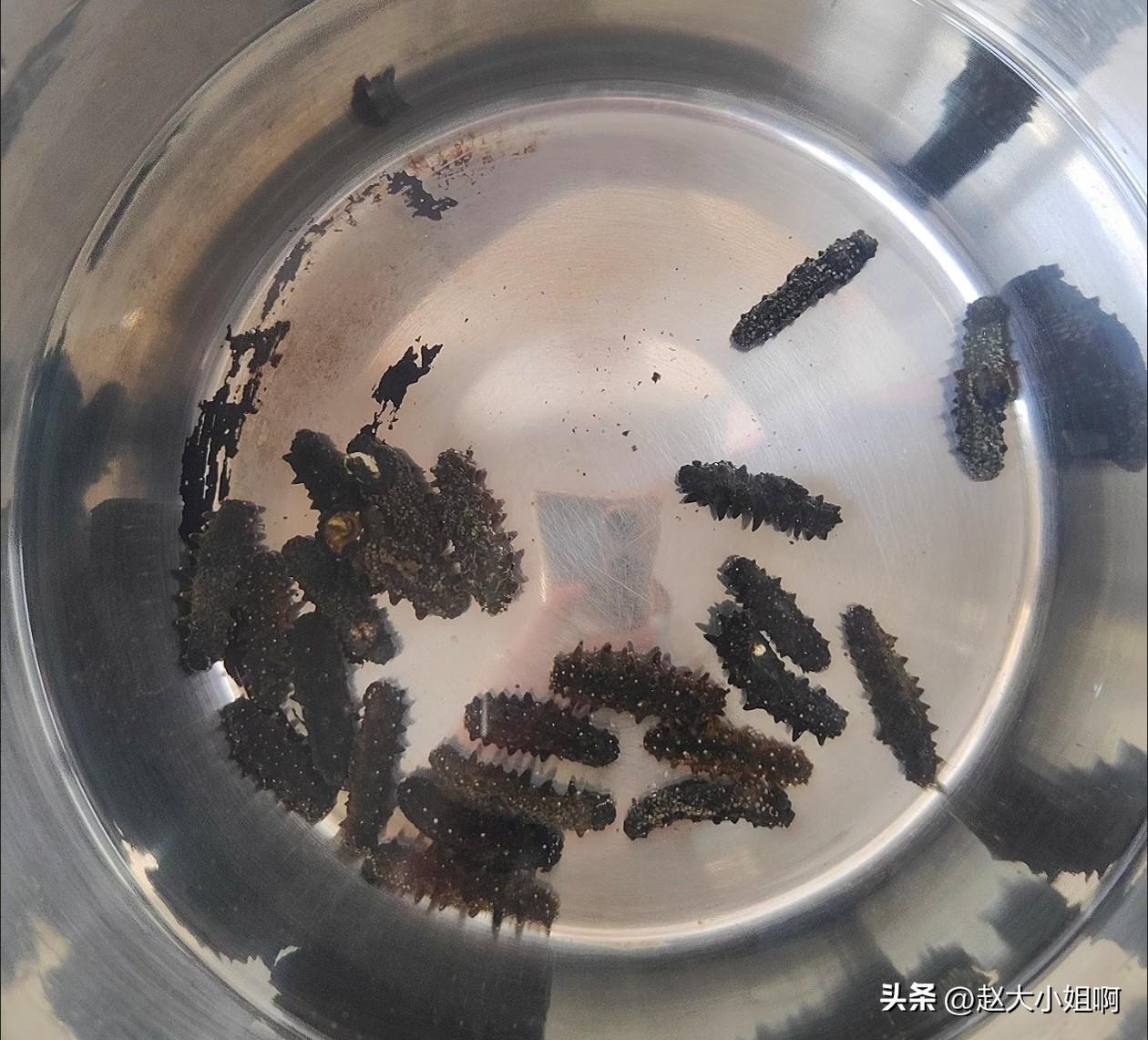 是不是有的人看我的文字看多了把我妈那一套弯弯绕学会了。
你说你从网上买的干海参不