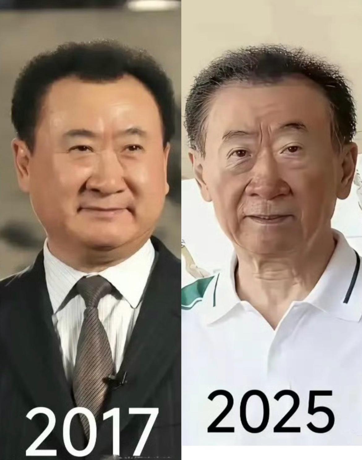 通过前首富的容貌变化，看经济发展趋势。