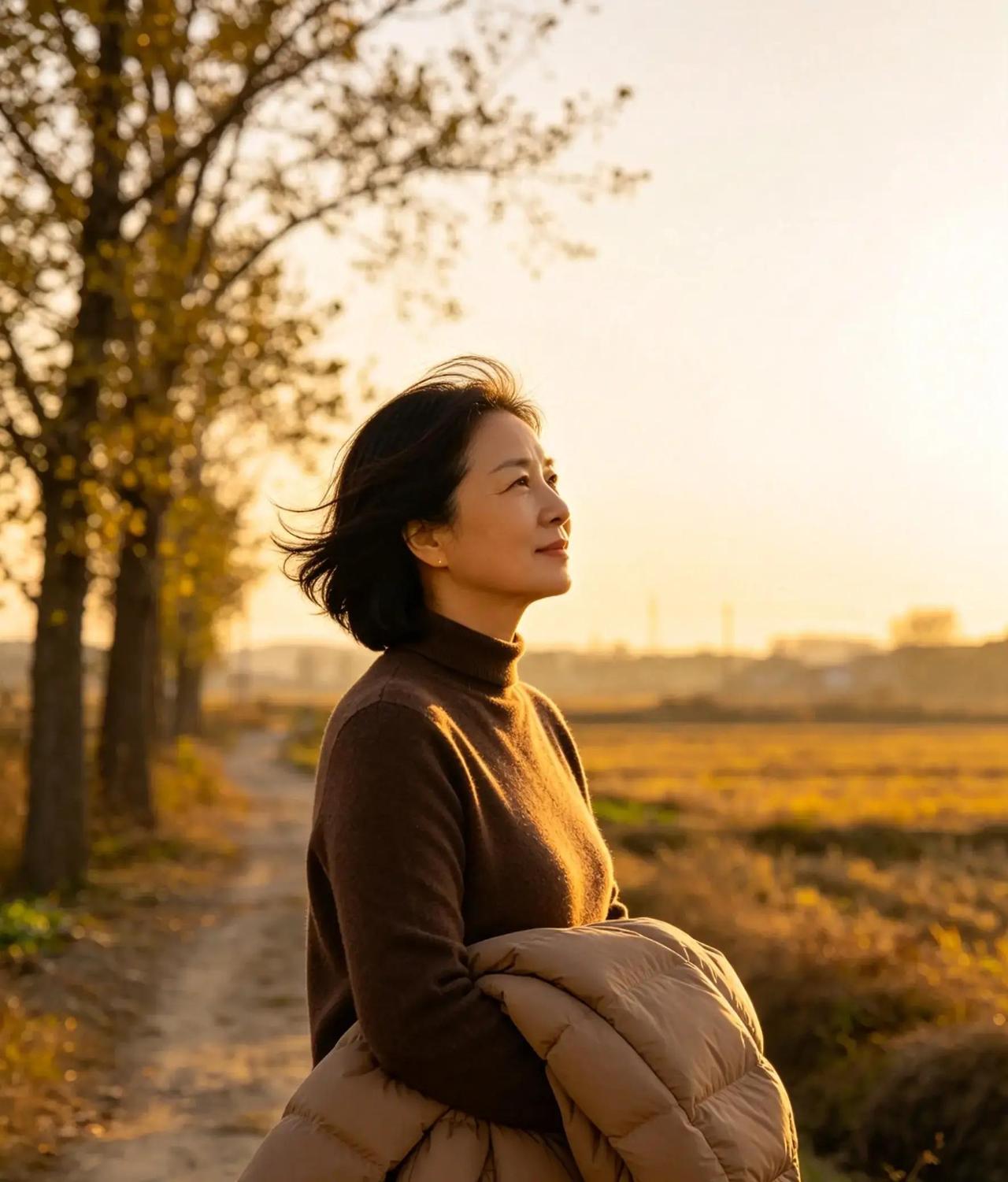 2023年某村口，一声“小心点”竟追着自行车响了一里路，这母爱藏着多深的隐忍？