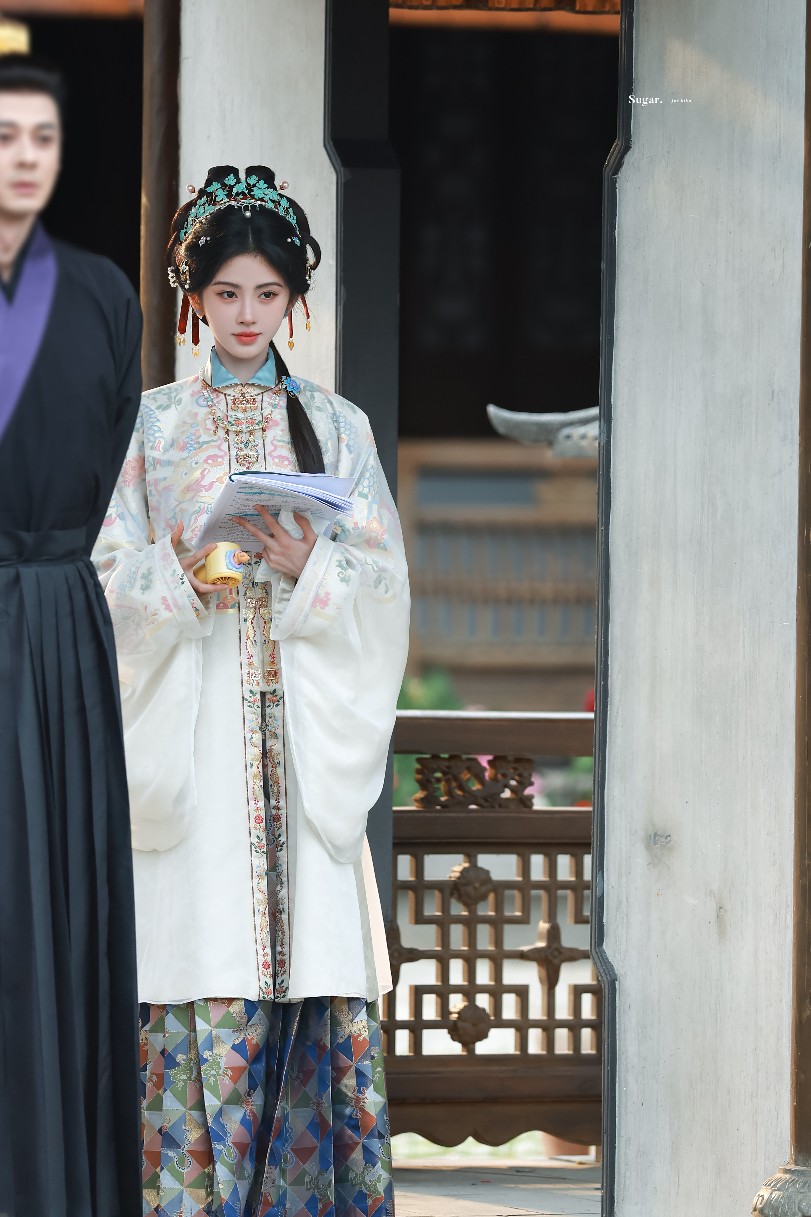 鞠婧祎万花世界明制马面裙鞠婧祎万花世界又有新皮肤了鞠婧祎