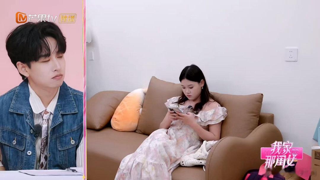 张家齐没让妈妈住她家张家齐妈妈说女儿不管她 《我家那闺女》里妈妈提出睡沙发也想住