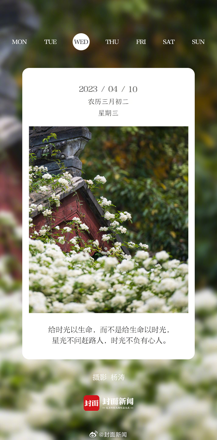 #小封日历 周三啦～ 起床请举手~[举手]#上了3天班还剩3天班# ​​​