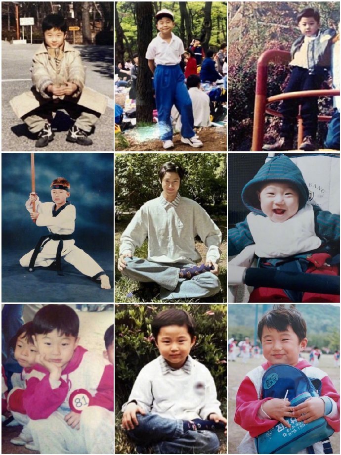 边佑锡等比例长大 边佑锡幼年时期真的好萌哈哈哈！ 