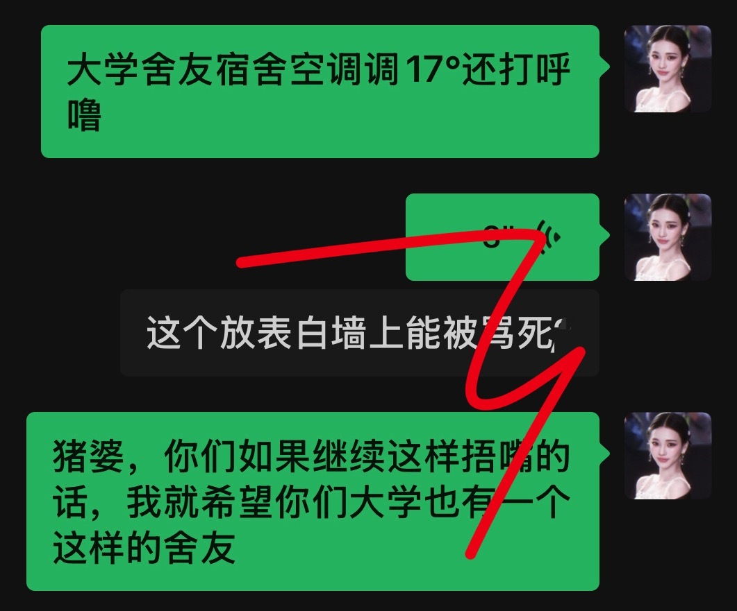 虽然老说🐗胖 但良子来了也不至于热到空调开17度 他就是故意的 
