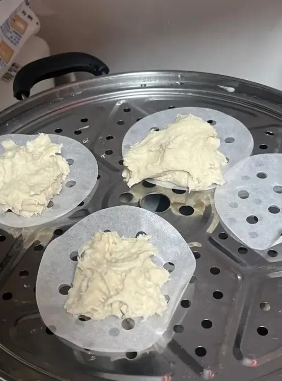 这算成功了吧？事实证明，蒸馒头可以不整形。[笑哭]