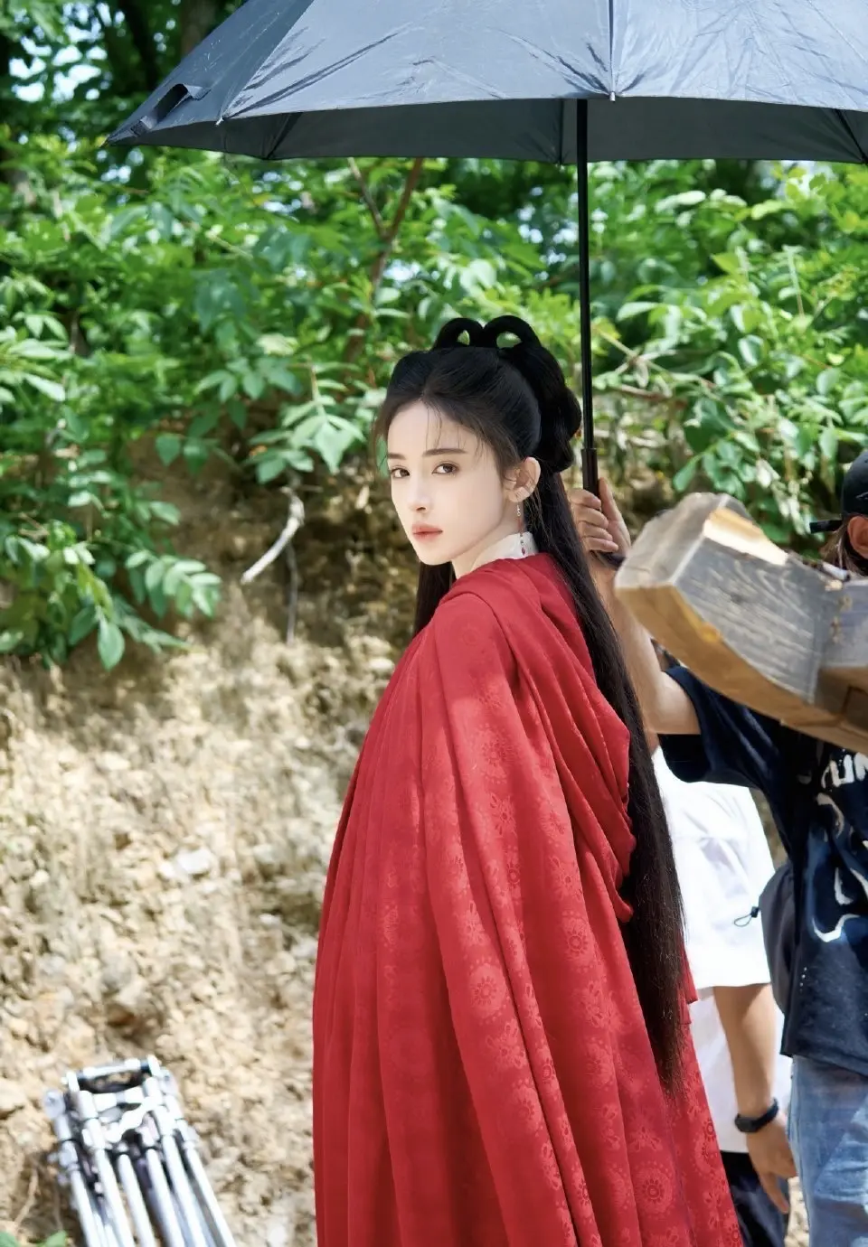 娜扎。