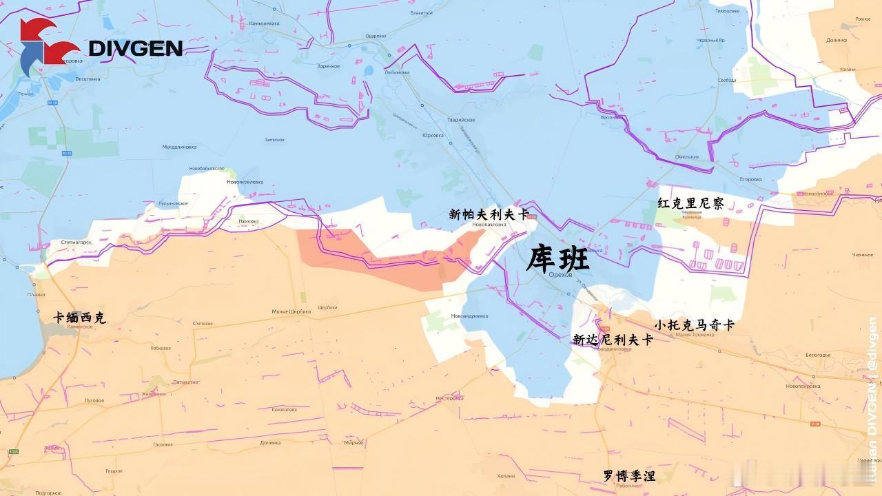 随着箭头社的确认，库班这是跑不掉了来源：DIVGEN 🚩 Карта СВО普