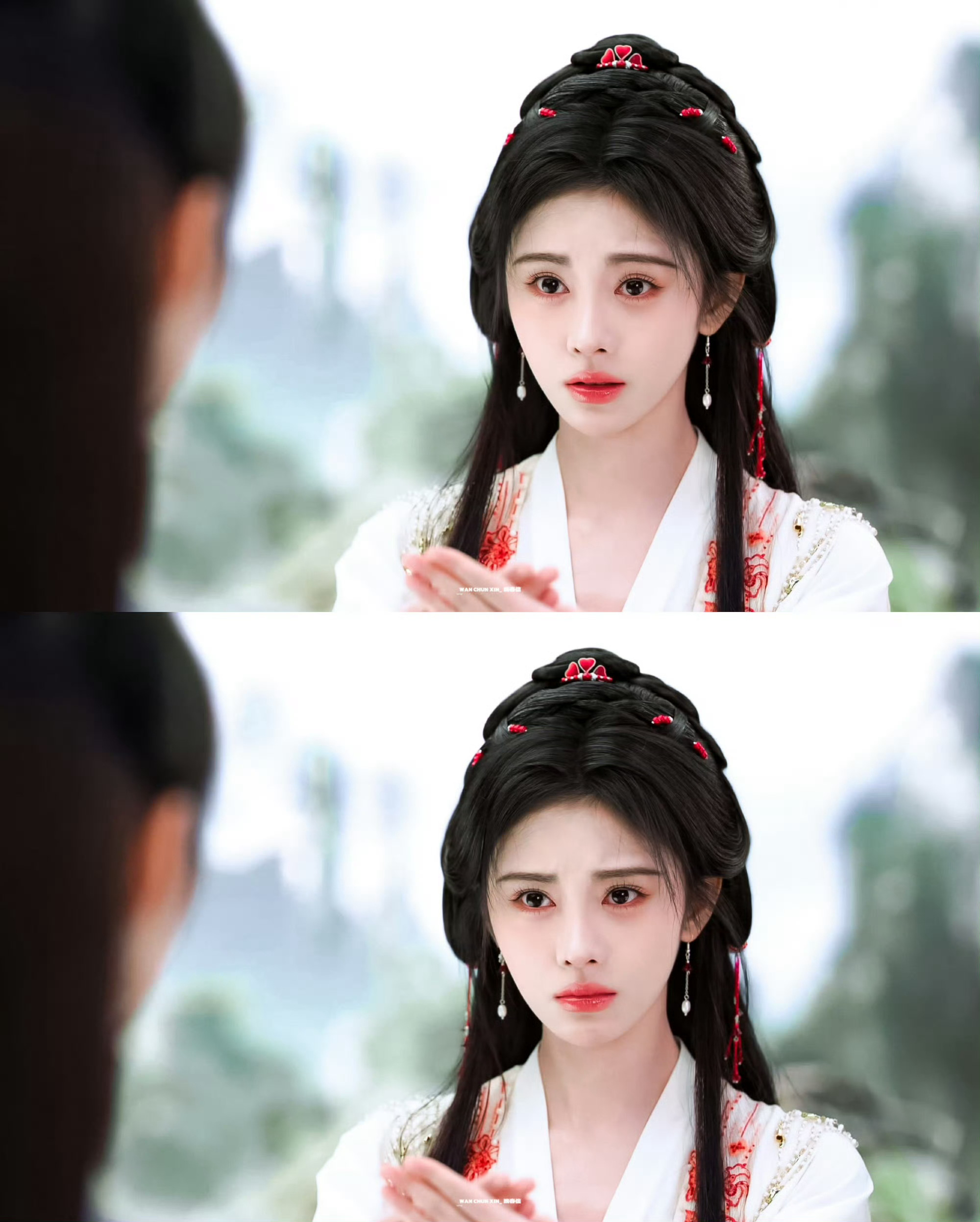 鞠婧祎苏绿夏jjy鞠婧祎万花世界喜欢听歌 喜欢茉莉茶 包括你૮₍ ˊᗜˋ₎ა ♡