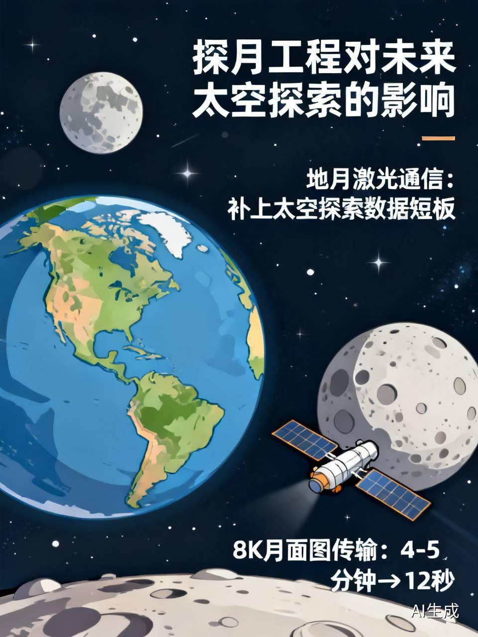 探月工程研发出的地月激光通信，实实在在补上了未来太空探索最后一块数据传输的短板。