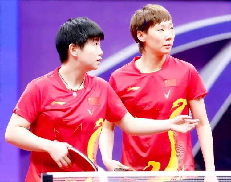 狼真的来了！亚运会乒乓球爆出最大冷门，孙颖莎/王曼昱组合1:3不敌日本组合，无缘
