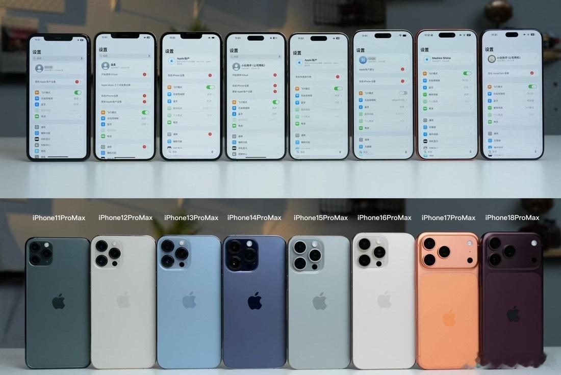 从iPhone 11 Pro到全新iPhone 18 Pro，Apple历代专业