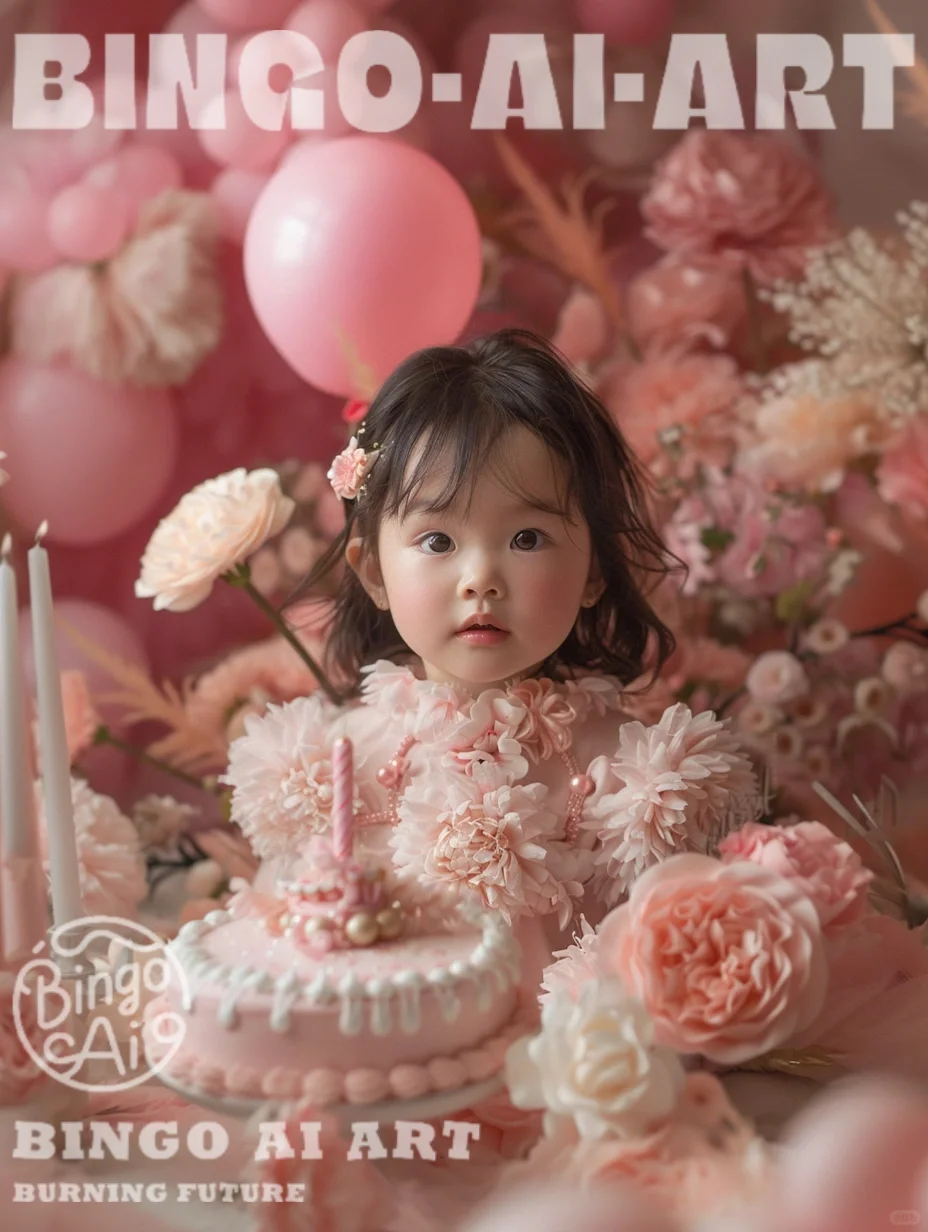 宝贝生日快乐👸🏻提示词请拿走！AI写真①秒出