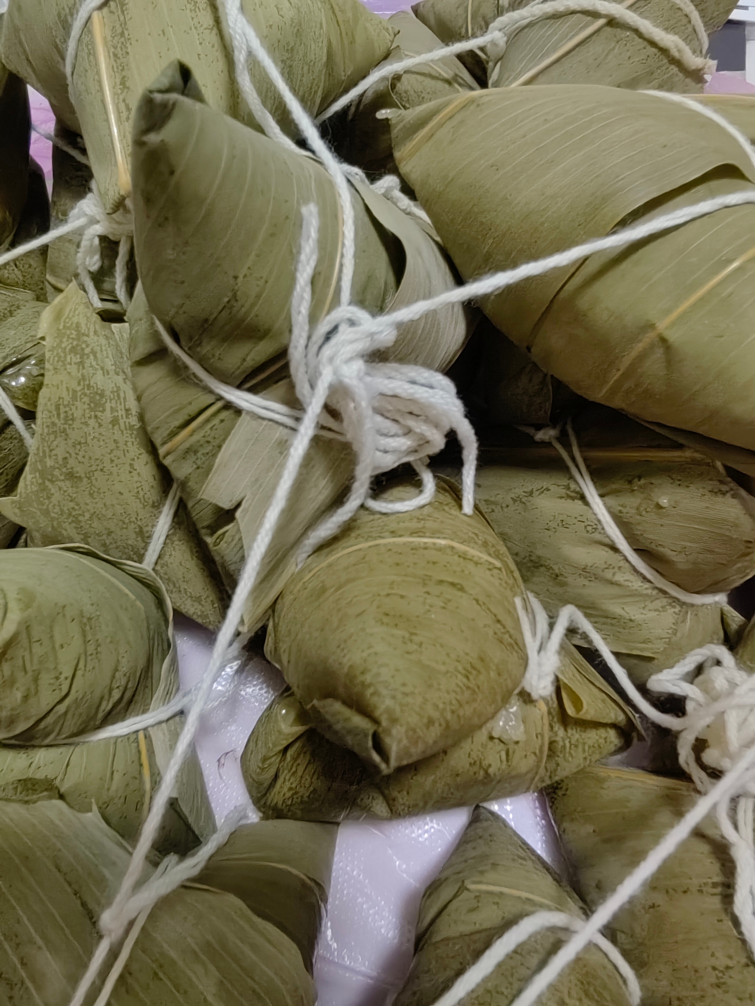 端午安康吃粽子不，肉馅的 
