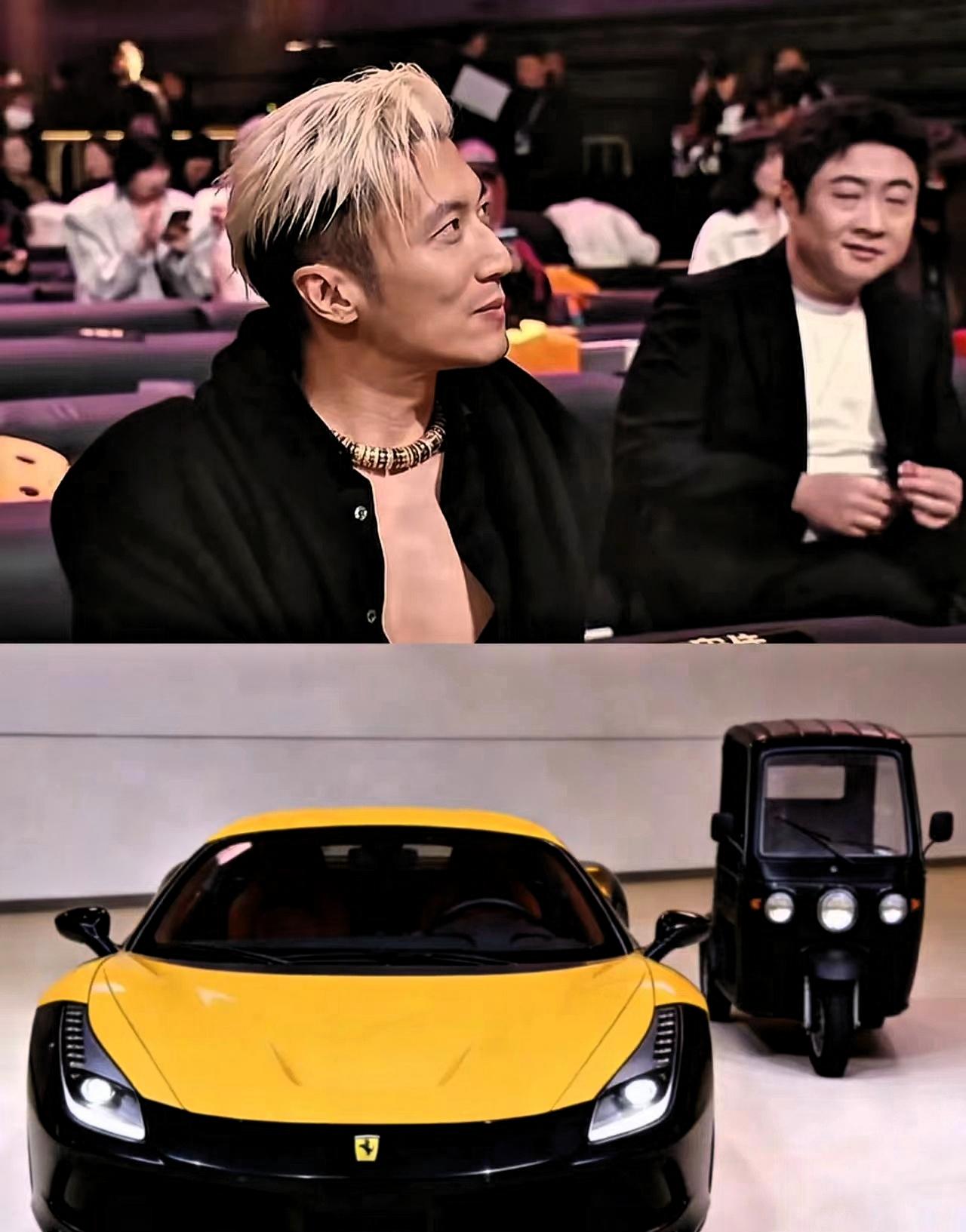 我笑了整整一晚上
乔杉看谢霆锋
被说成三蹦子看法拉利
 
2026微博之夜汇聚众