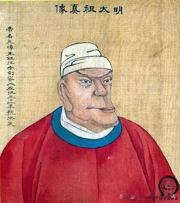 这张古老的明太祖真相，怎么就扎了明粉的心，是西域伊斯兰教色目人鞋拔子脸还是戴在头
