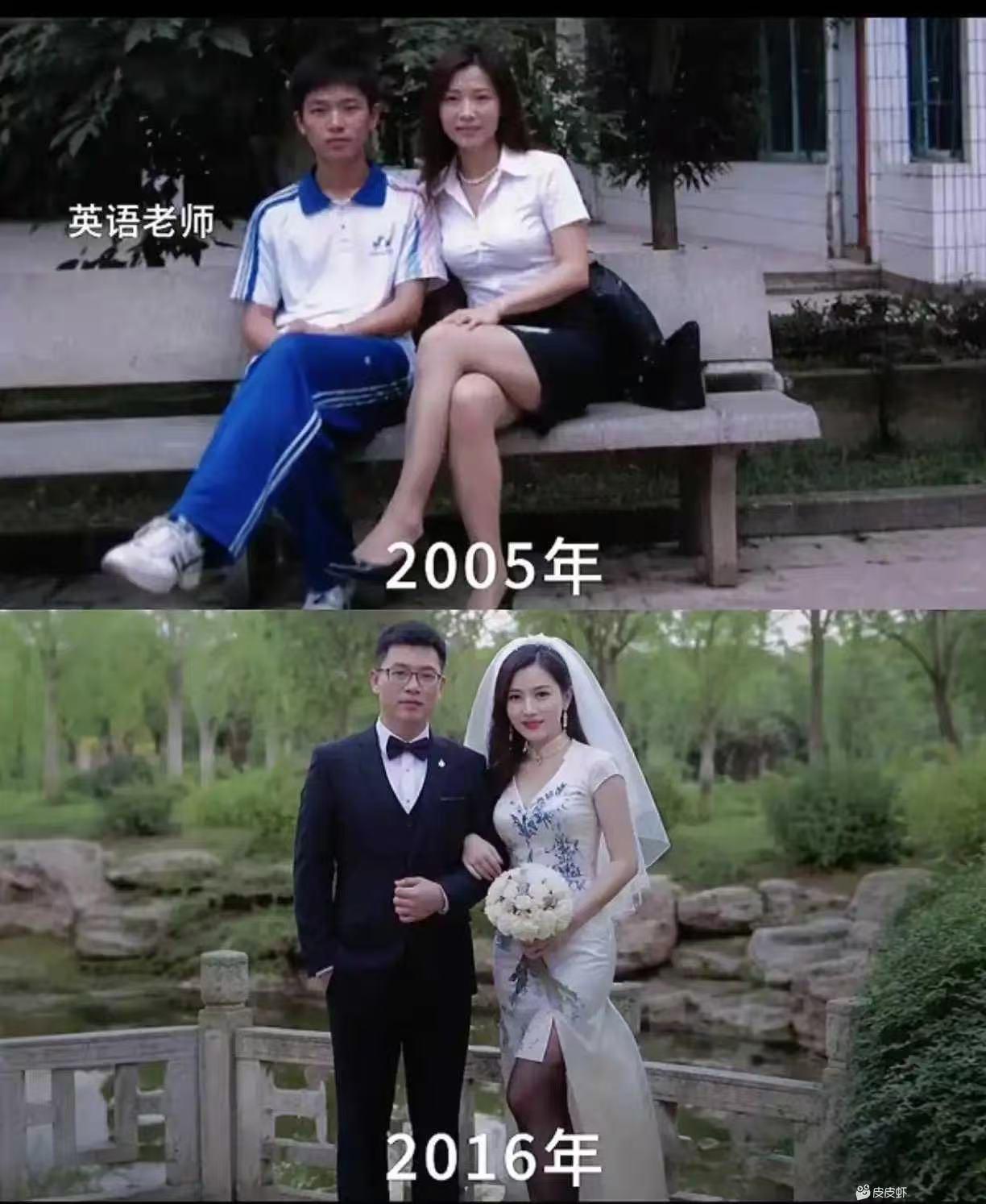 中国现实真人版杨过与小龙女的剧情上演！
大家看照片：2005他是一名16岁的学生