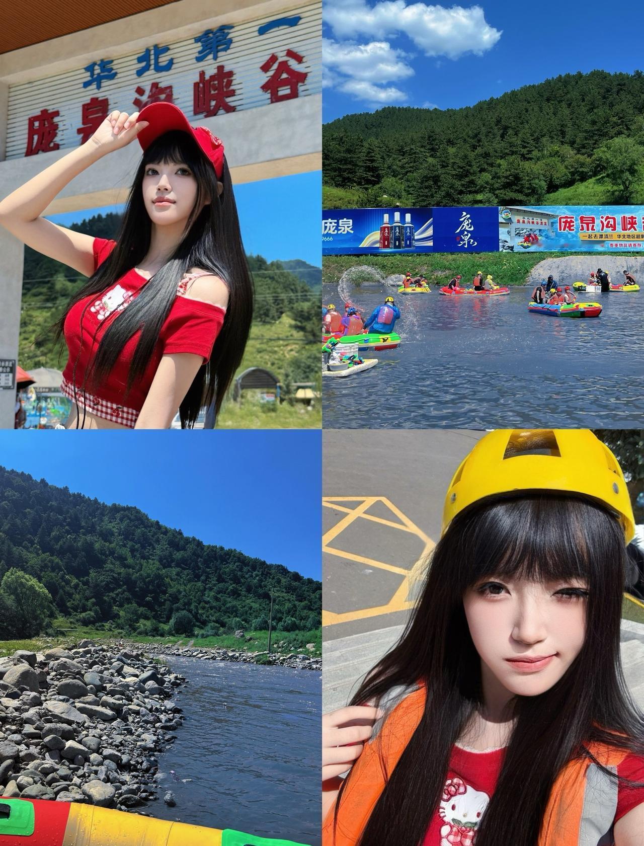 这次漂流真的太解压了！🌟
跟着旅行团来的这个漂流点比想象中好玩多了！全程一个多